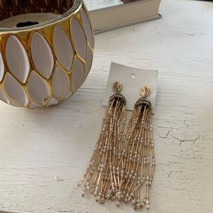 Free People Gold Essential Dangle Earrings
